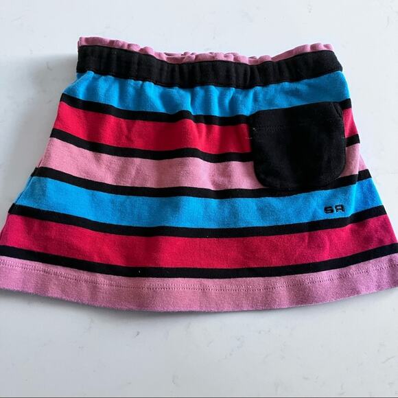 Sonia Rykiel striped skirt with pocket size 4 - Picture 3 of 8